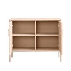 Elstowe Faux Bamboo Small Sideboard, Nude Pink 12 Elstowe Faux Bamboo Small Sideboard, Nude Pink -Daals XXSB 064 NUDE WB3