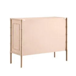 Elstowe Faux Bamboo Small Sideboard, Nude Pink 15 Elstowe Faux Bamboo Small Sideboard, Nude Pink -Daals XXSB 064 NUDE WB6