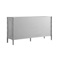 Elstowe Faux Bamboo Large Sideboard, Warm Grey 16 Elstowe Faux Bamboo Large Sideboard, Warm Grey -Daals XXSB 065 GREY WB6