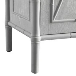 Elstowe Faux Bamboo Large Sideboard, Warm Grey 19 Elstowe Faux Bamboo Large Sideboard, Warm Grey -Daals XXSB 065 GREY detail3