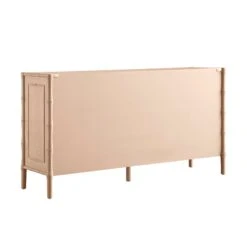 Elstowe Faux Bamboo Large Sideboard, Nude Pink 14 Elstowe Faux Bamboo Large Sideboard, Nude Pink -Daals XXSB 065 NUDE WB5