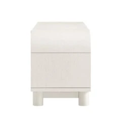 Maude TV Unit, Washed White Ash With Raffia -Daals XXTV 048 WHITE RAF WB6