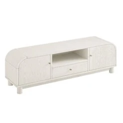 Maude TV Unit, Washed White Ash -Daals XXTV 049 WHITE WHITE WB3