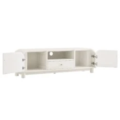 Maude TV Unit, Washed White Ash -Daals XXTV 049 WHITE WHITE WB5