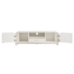 Maude TV Unit, Washed White Ash -Daals XXTV 049 WHITE WHITE WB6