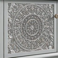 Chantilly Mid Grey 200cm Wide TV Unit -Daals XXTV 055 GREY detail1