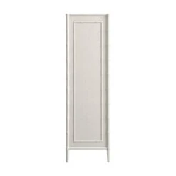 Elstowe Faux Bamboo Double Wardrobe, Shaded White -Daals XXWARD 068 BEIGE WB5